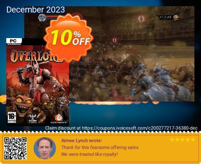Overlord PC baik sekali voucher promo Screenshot