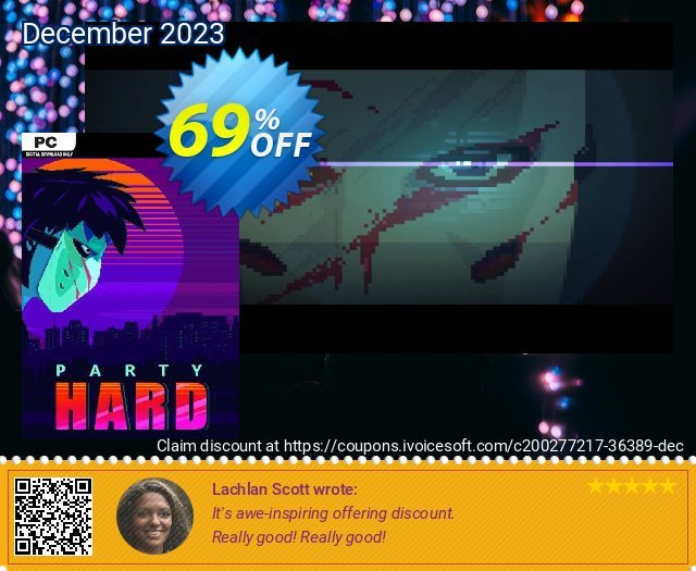 Party Hard PC menakuntukan penawaran Screenshot