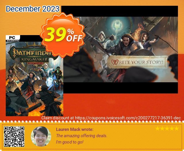 Pathfinder Kingmaker Enhanced Plus Edition PC luar biasa baiknya kode voucher Screenshot