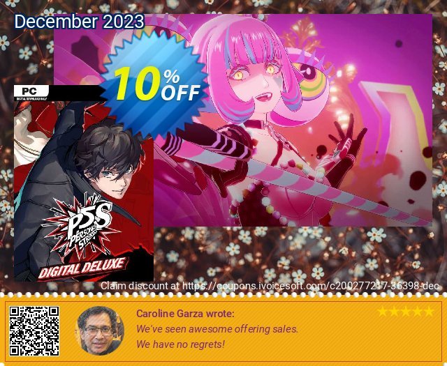 Persona 5 Strikers Deluxe Edition PC  특별한   매상  스크린 샷
