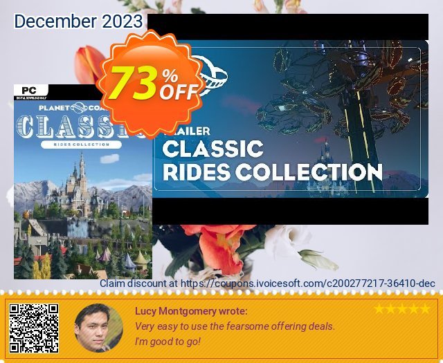 Planet Coaster PC - Classic Rides Collection DLC mewah penawaran loyalitas pelanggan Screenshot