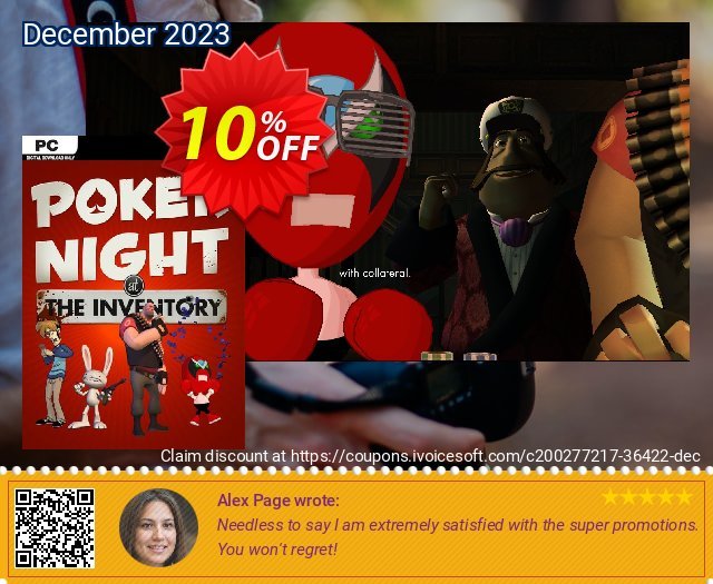 Poker Night at the Inventory PC genial Nachlass Bildschirmfoto