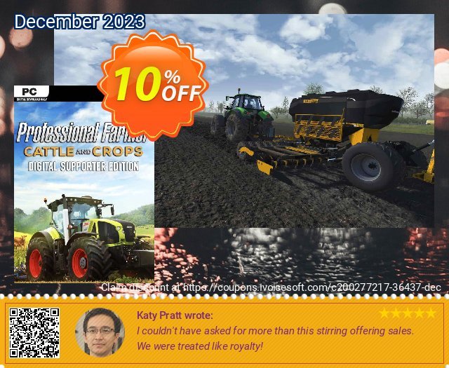 Professional Farmer: Cattle and Crops - Digital Supporter Edition PC wunderschön Promotionsangebot Bildschirmfoto