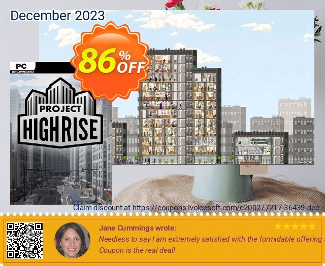 [86 OFF] Project Highrise PC Coupon code, Mar 2024 iVoicesoft
