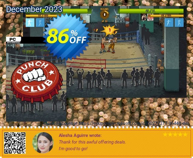 Punch Club PC impresif voucher promo Screenshot