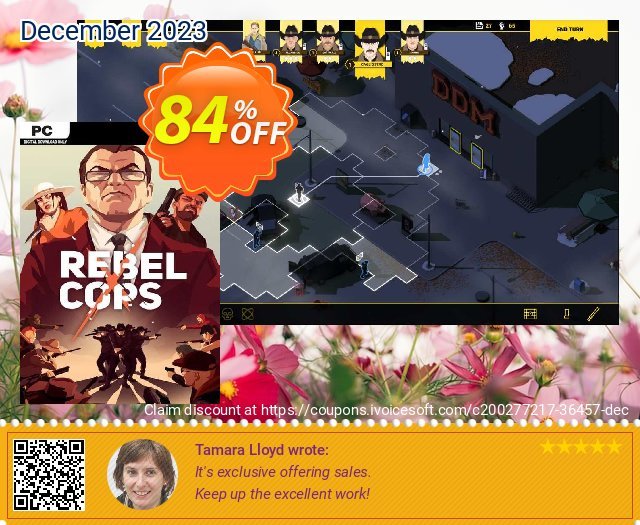 Rebel Cops PC discount 84% OFF, 2024 Easter Day promo sales. Rebel Cops PC Deal 2024 CDkeys