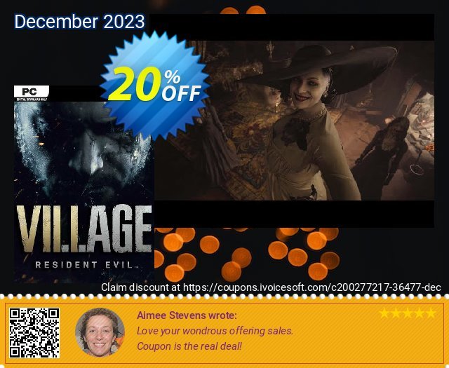 Resident Evil Village PC (EU) beeindruckend Verkaufsförderung Bildschirmfoto