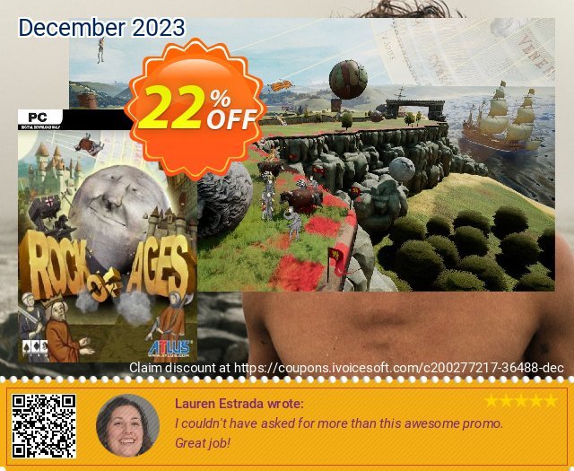 Rock of ages 2 PC terbatas sales Screenshot