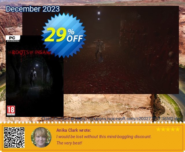 Roots of Insanity PC discount 29% OFF, 2024 Easter Day offering sales. Roots of Insanity PC Deal 2024 CDkeys