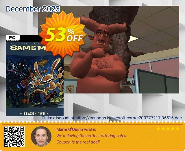 Sam & Max -  Season Two PC 可怕的 产品销售 软件截图