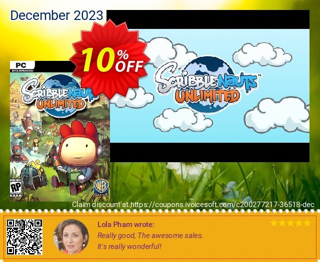 Scribblenauts Unlimited PC discount 10% OFF, 2024 World Ovarian Cancer Day offering sales. Scribblenauts Unlimited PC Deal 2024 CDkeys