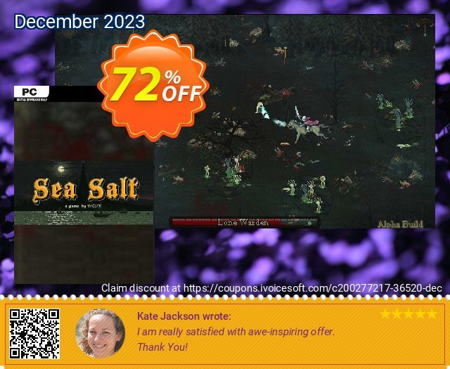 Sea Salt PC discount 72% OFF, 2024 Labour Day offering sales. Sea Salt PC Deal 2024 CDkeys