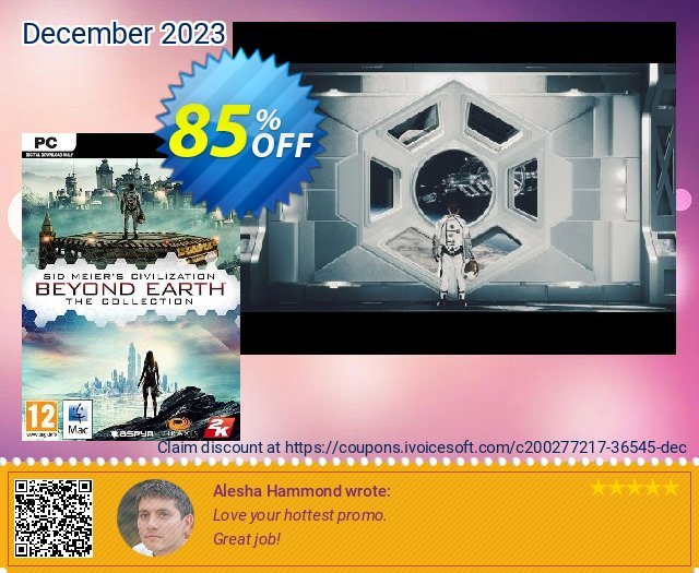 Sid Meier&#039;s Civilization: Beyond Earth – The Collection PC (EU) menakuntukan kode voucher Screenshot