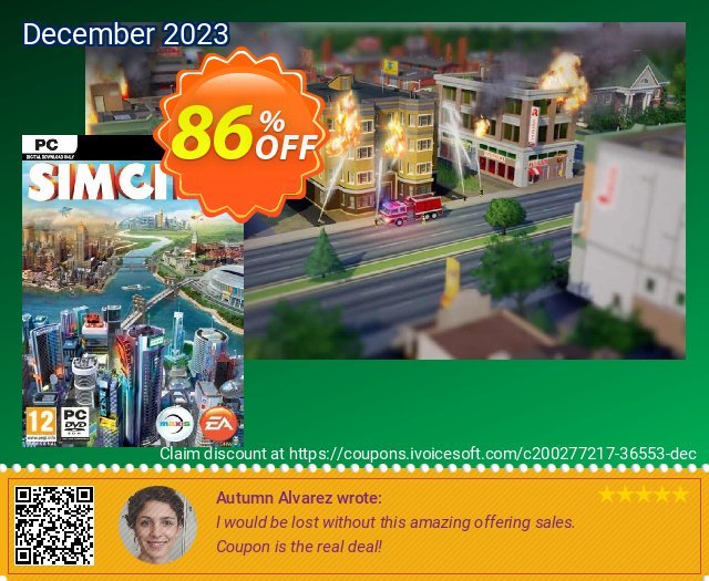 SimCity PC (EN) discount 86% OFF, 2024 Resurrection Sunday promo. SimCity PC (EN) Deal 2024 CDkeys