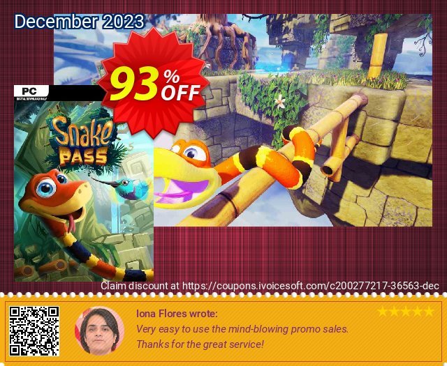 Snake Pass PC wundervoll Außendienst-Promotions Bildschirmfoto
