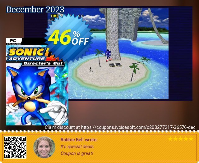 Sonic Adventure DX PC 可怕的 产品折扣 软件截图