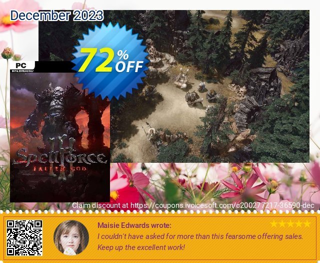 SpellForce 3: Fallen God PC 激动的 折扣码 软件截图