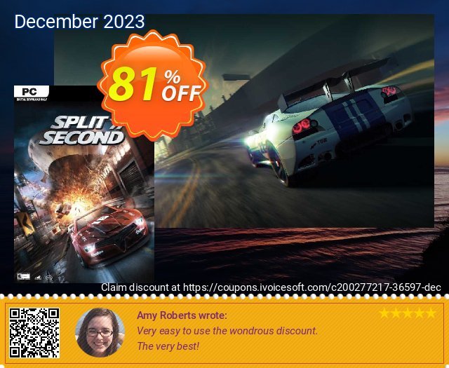 Split/Second PC discount 81% OFF, 2024 All Hallows' Eve deals. Split/Second PC Deal 2024 CDkeys