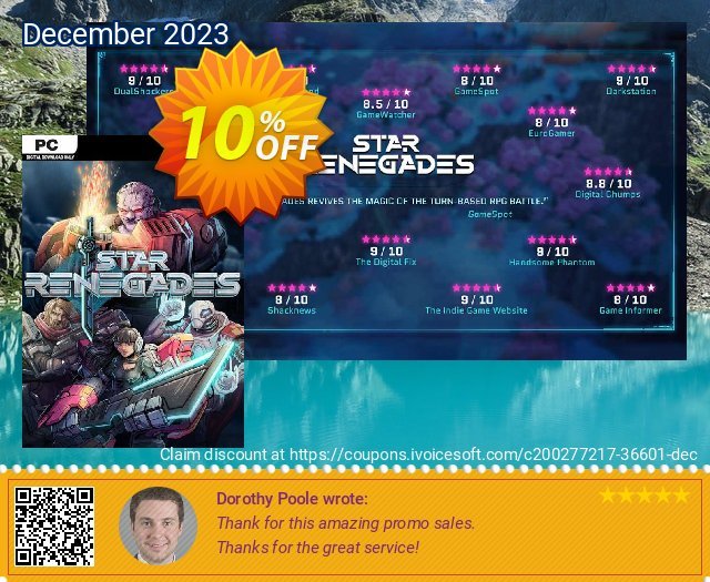 Star Renegades PC faszinierende Beförderung Bildschirmfoto