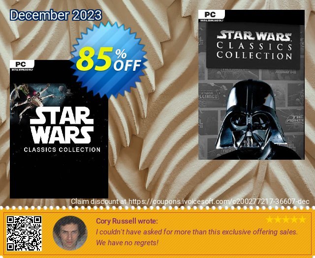 Star Wars Classic Collection PC discount 85% OFF, 2024 Easter Day offering sales. Star Wars Classic Collection PC Deal 2024 CDkeys