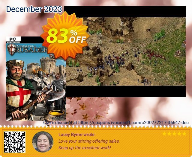 Stronghold Crusader HD PC Sonderangebote Verkaufsförderung Bildschirmfoto