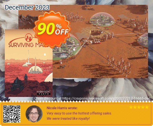 Surviving Mars PC mengagetkan penawaran diskon Screenshot