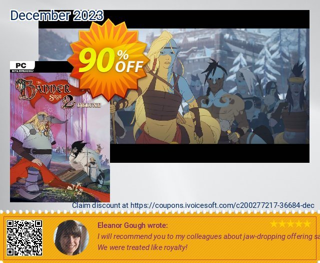 The Banner Saga 2 Deluxe Edition PC atemberaubend Preisreduzierung Bildschirmfoto