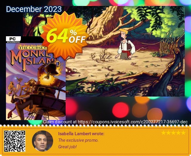 The Curse of Monkey Island PC discount 78% OFF, 2022 Egg Day offer. The Curse of Monkey Island PC Deal 2022 CDkeys