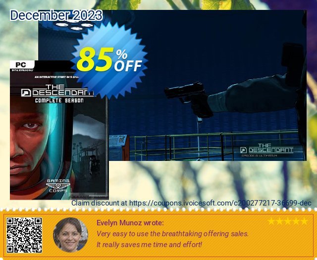 The Descendant Complete Season PC menakuntukan penawaran loyalitas pelanggan Screenshot