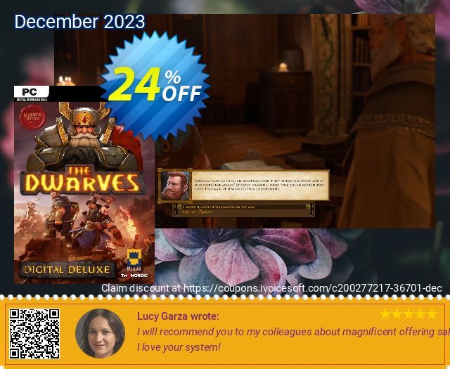 The Dwarves Digital Deluxe Edition PC discount 24% OFF, 2024 Easter discount. The Dwarves Digital Deluxe Edition PC Deal 2024 CDkeys