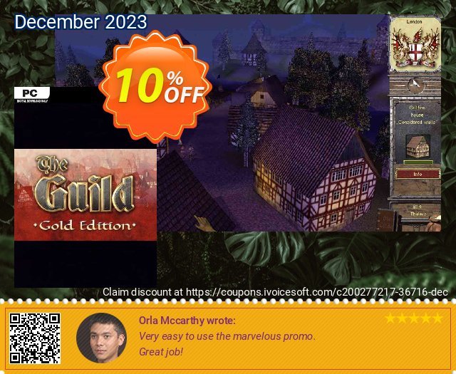 The Guild Gold Edition PC gemilang penawaran loyalitas pelanggan Screenshot