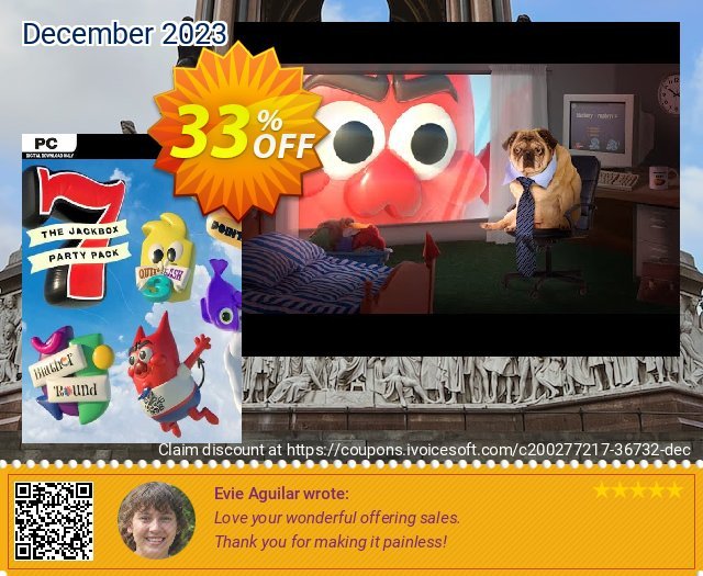The Jackbox Party Pack 7 PC (EU) genial Verkaufsförderung Bildschirmfoto