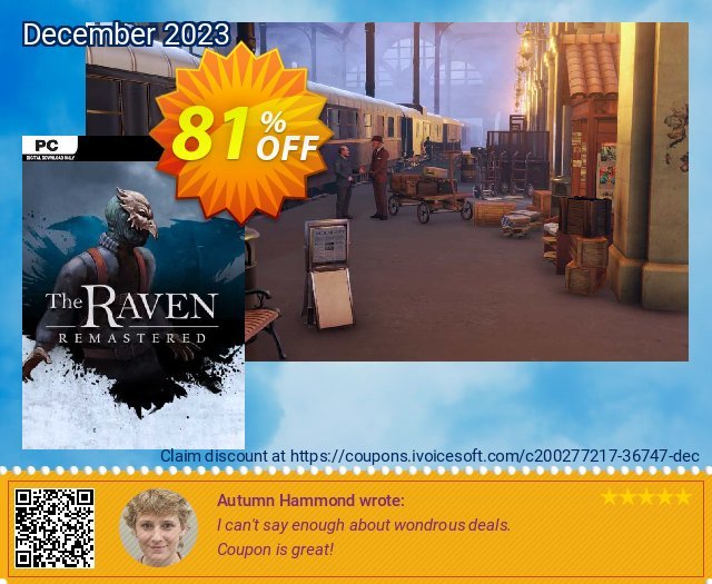 The Raven Remastered PC 令人恐惧的 销售 软件截图