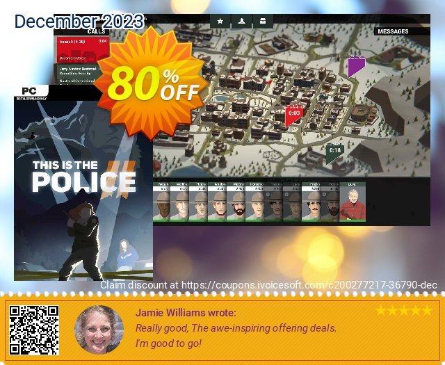 This Is the Police 2 PC 大的 优惠码 软件截图