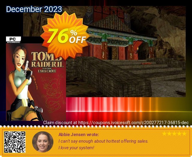 Tomb Raider 2 PC (EN) toll Disagio Bildschirmfoto