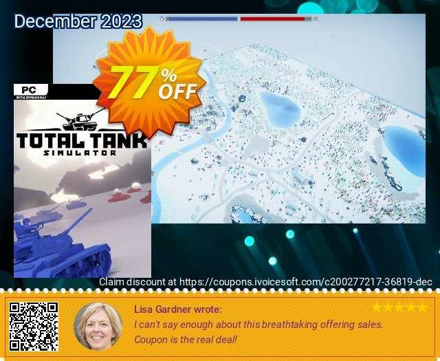 Total Tank Simulator PC mengagetkan kupon Screenshot