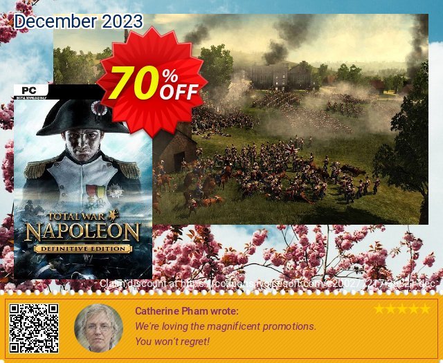 Total War: NAPOLEON - Definitive Edition PC discount 70% OFF, 2024 April Fools' Day offering sales. Total War: NAPOLEON - Definitive Edition PC Deal 2024 CDkeys