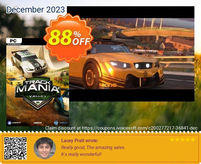 TrackMania² Valley PC discount 88% OFF, 2024 Mother Day offering sales. TrackMania² Valley PC Deal 2024 CDkeys