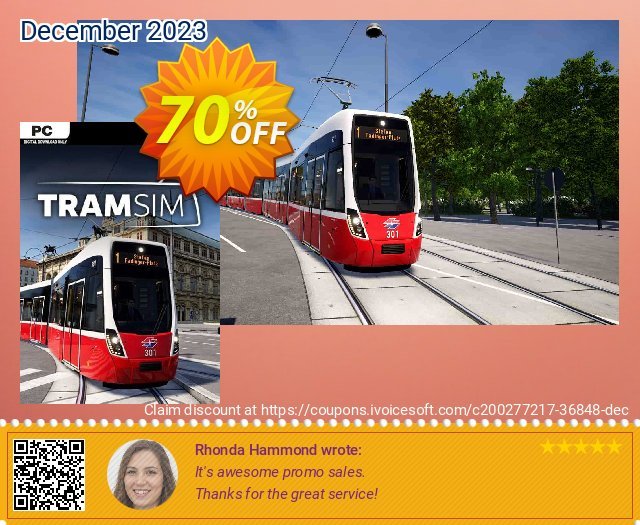 TramSim PC 可怕的 促销 软件截图