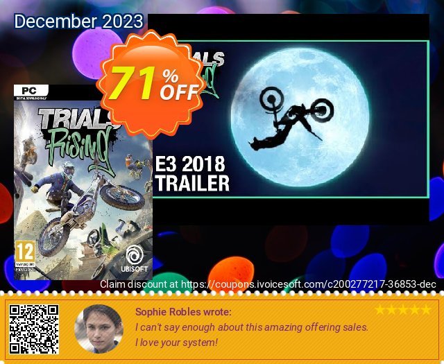 Trials Rising PC (EU) umwerfende Ausverkauf Bildschirmfoto