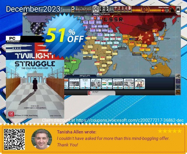 Twilight Struggle PC besten Promotionsangebot Bildschirmfoto