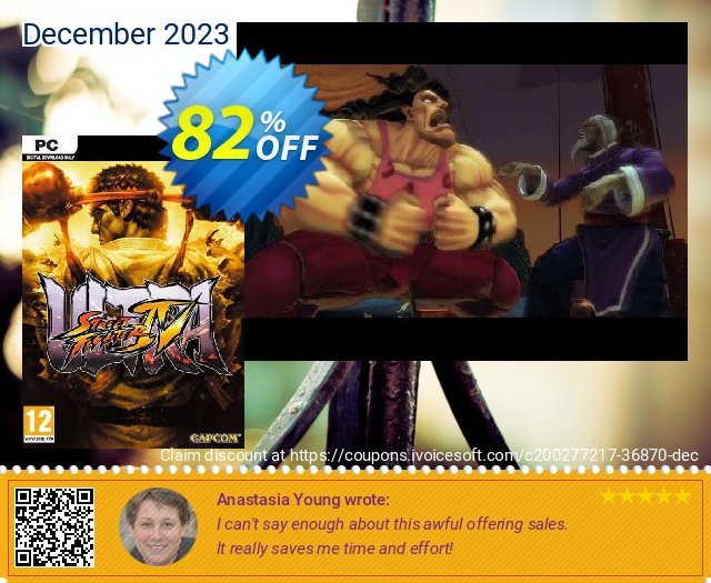 Ultra Street Fighter IV PC (EU) atemberaubend Außendienst-Promotions Bildschirmfoto