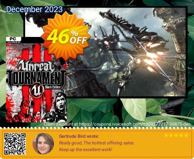 Unreal Tournament 3 Black PC discount 46% OFF, 2024 World Heritage Day promo sales. Unreal Tournament 3 Black PC Deal 2024 CDkeys