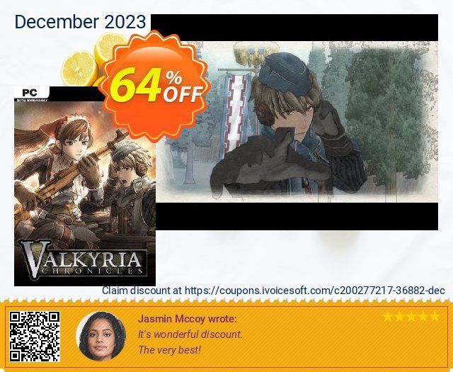 Valkyria Chronicles PC (EU) marvelous penawaran loyalitas pelanggan Screenshot