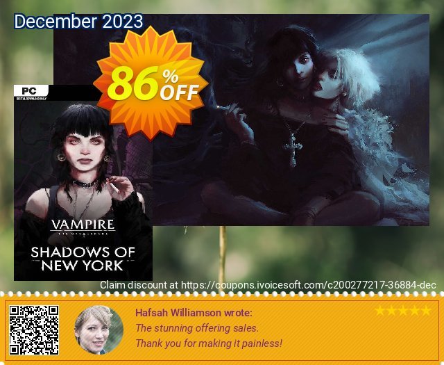 Vampire: The Masquerade - Shadows of New York PC geniale Verkaufsförderung Bildschirmfoto