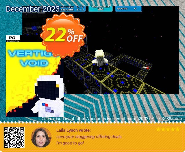 Vertigo Void PC discount 22% OFF, 2024 Podcast Day discount. Vertigo Void PC Deal 2024 CDkeys