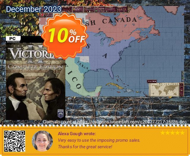 VICTORIA II COMPLETE EDITION PC discount 10% OFF, 2024 April Fools' Day promotions. VICTORIA II COMPLETE EDITION PC Deal 2024 CDkeys