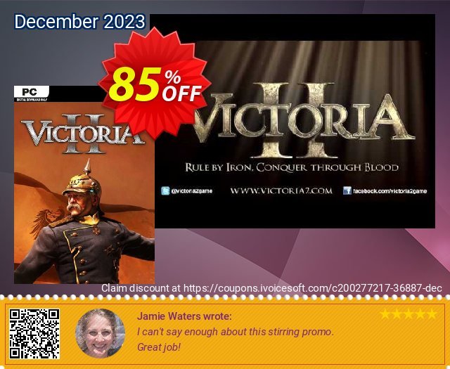 Victoria II PC (EU) 令人敬畏的 产品销售 软件截图