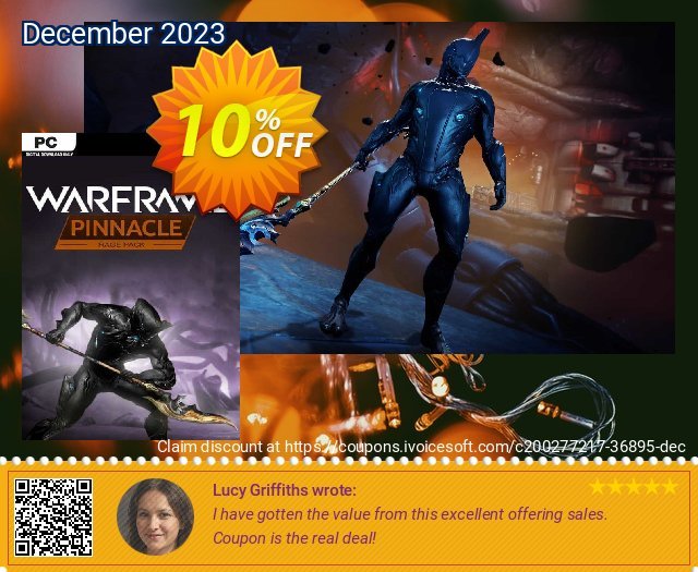 Warframe: Rage Pinnacle Pack PC - DLC erstaunlich Angebote Bildschirmfoto