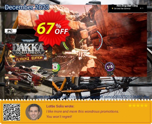 Warhammer 40,000: Dakka Squadron - Flyboyz Edition PC discount 44% OFF, 2022 World Day of Music offering sales. Warhammer 40,000: Dakka Squadron - Flyboyz Edition PC Deal 2022 CDkeys